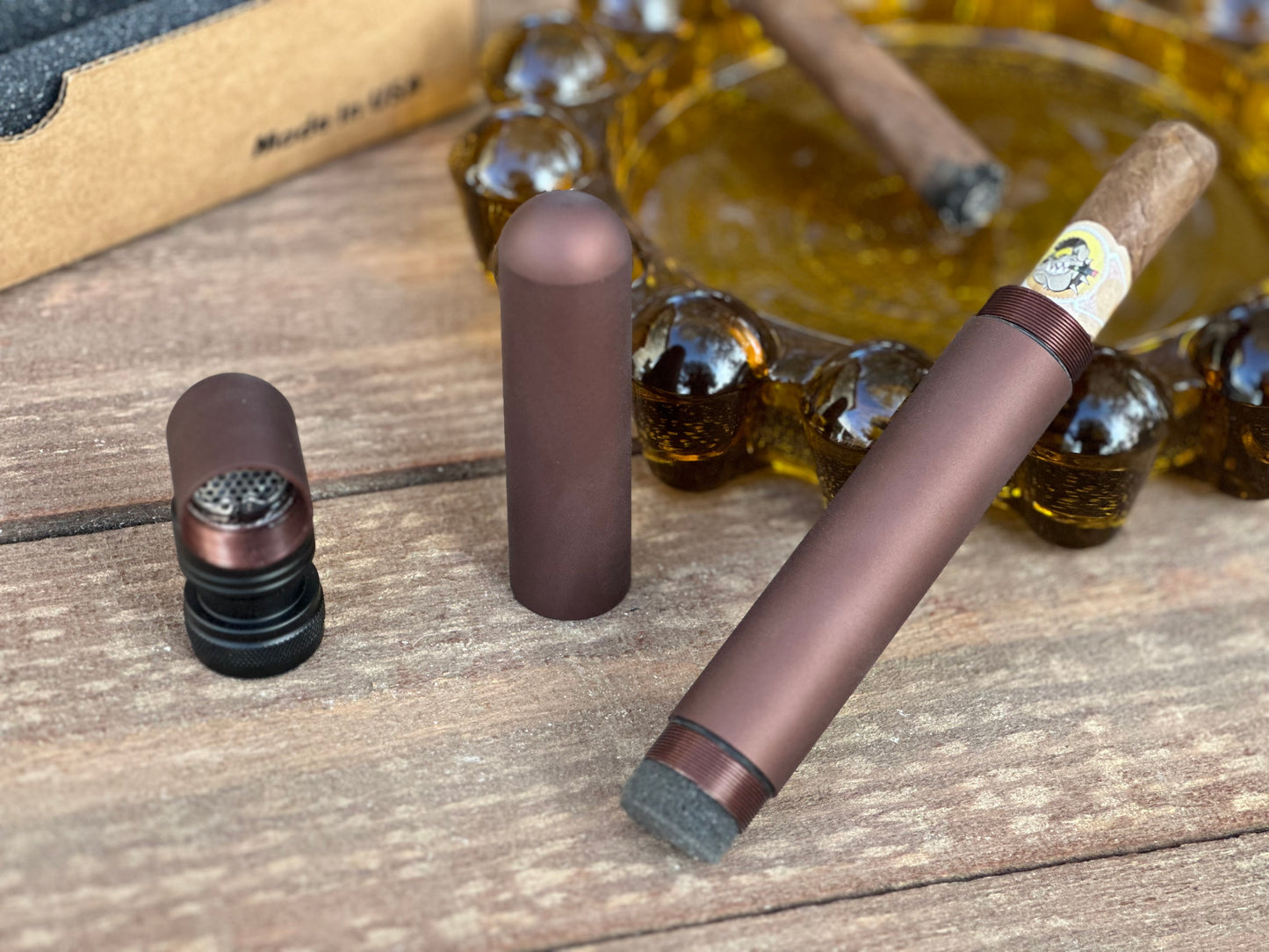 Bronze Stogie Pipe