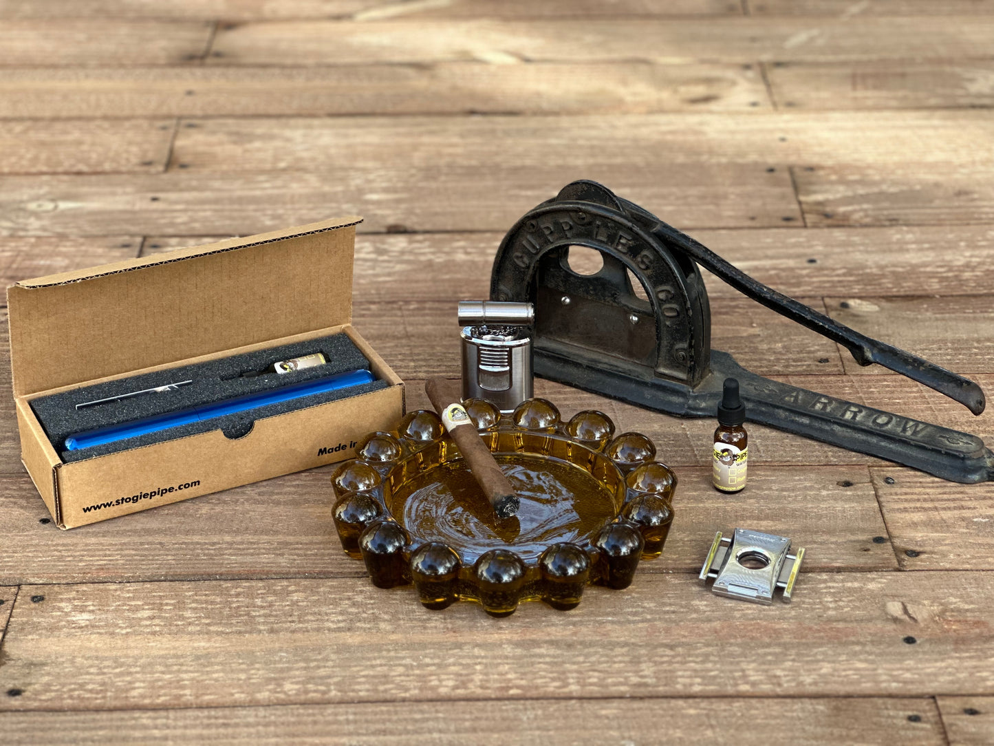 Polish Blue Stogie Pipe