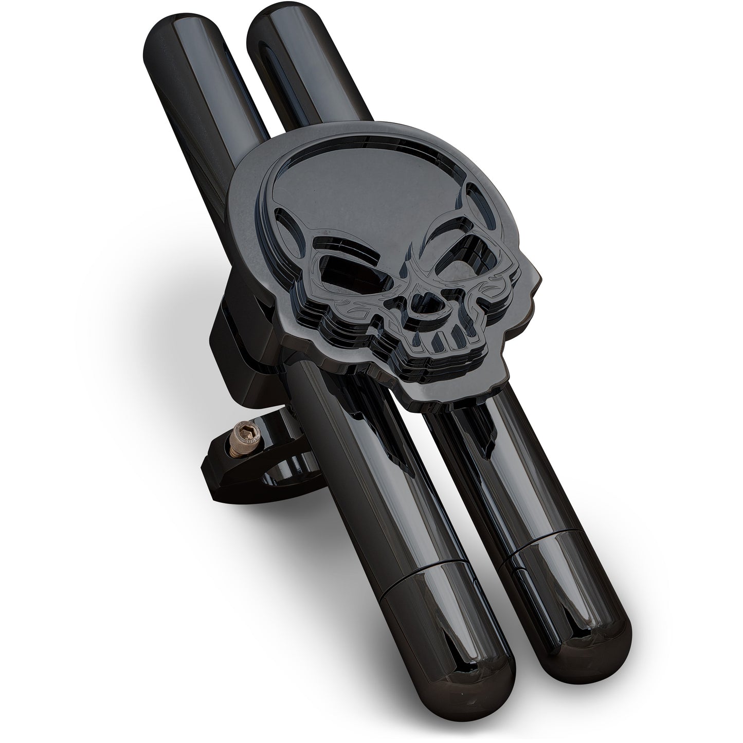 Stogie Pipe Mount type - Polished Black