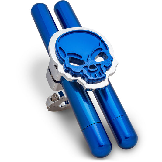 Stogie Pipe Mount Type - Polished Blue